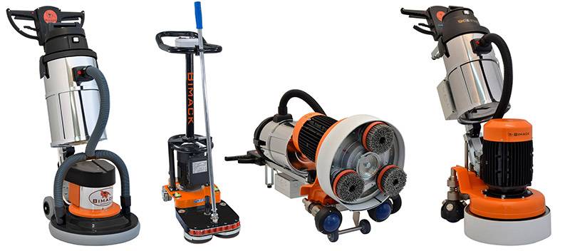 Floor Grinding & Polishing Machines professional Floor Grinding and Polishing machines for any kind of floor (marble, concrete, granite and more)